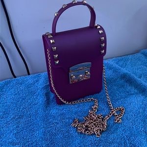 Off the Shoulder Purple purse
